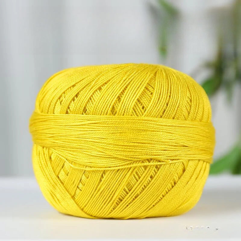 No. 7 lace cotton thread strong twist DIY hand crochet cotton thread knitted adult children's universal sweater