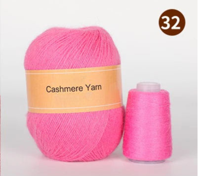 hand-woven thread 21s/3 medium and thick high-matching cashmere yarn, knitted wool ball