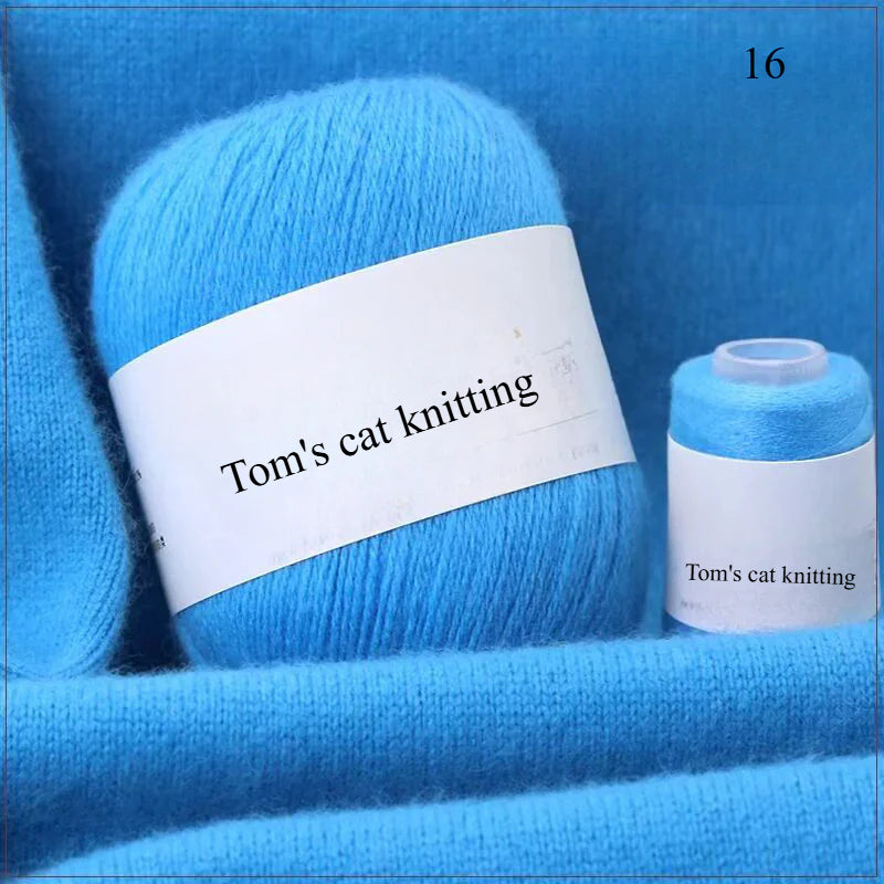Cashmere thread hand-woven medium and thick wool ball DIY scarf hand-woven baby wool ball thread