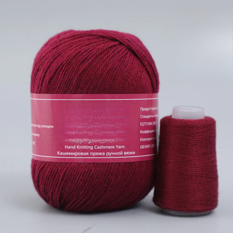 Classic cashmere thread 48 colors 16s/3 medium rough hand knitted cashmere