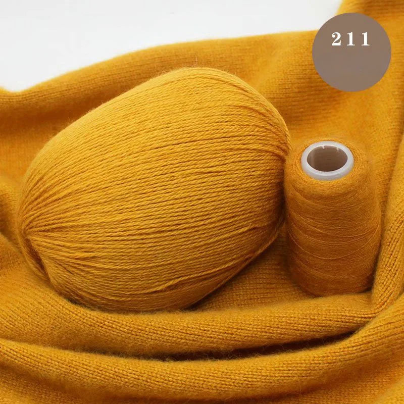 Fleece emperor 6 + 6 cashmere yarn woven hand knitted cashmere thread scarf thread hat significant other thread