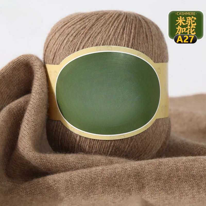 Four strands of cashmere thread hand-woven woven thread unmarked hand-woven scarf thread 100 pure cashmere thread
