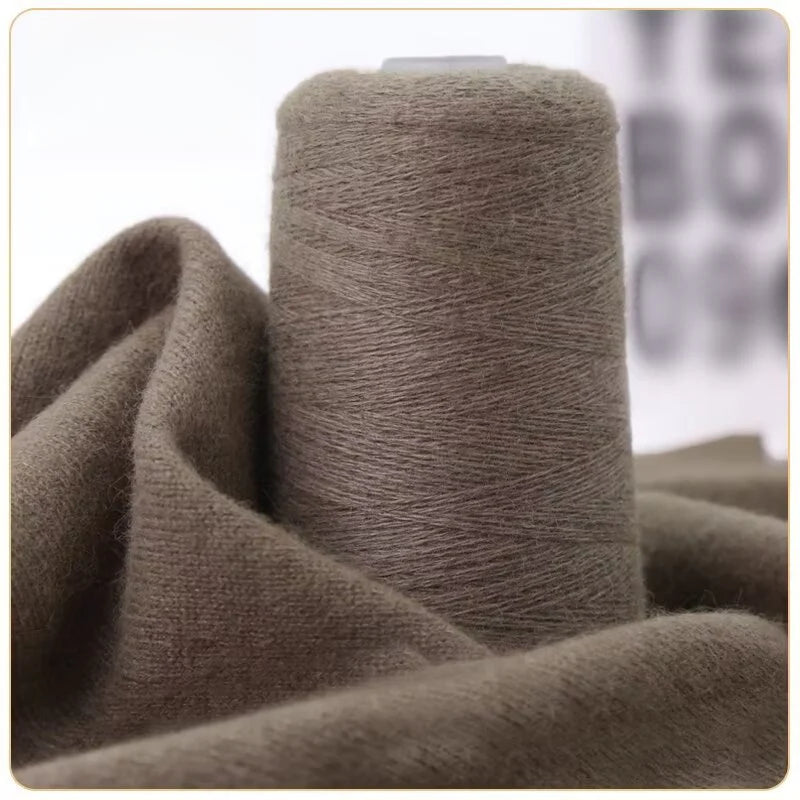 Two strands of cashmere thread, genuine cashmere thread 100 woven hand-woven scarf yarn, pure DIY wool
