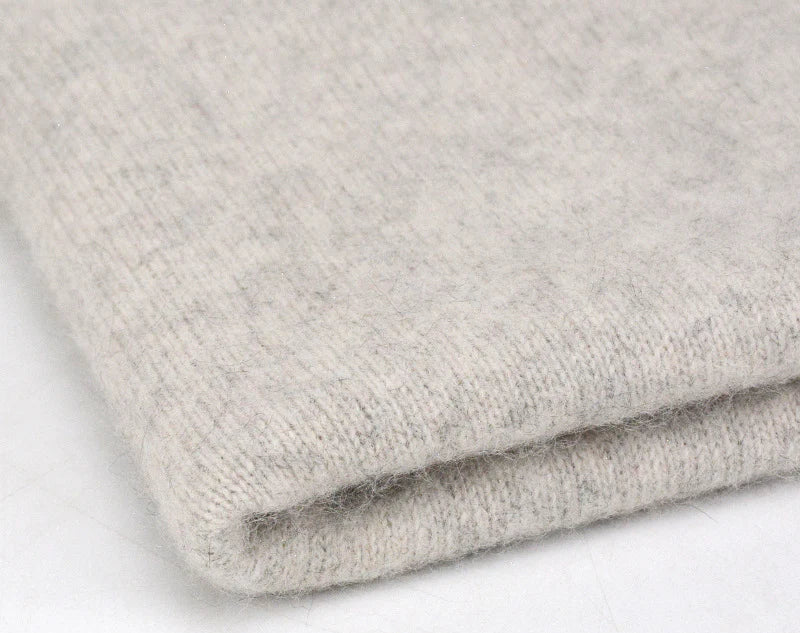 Mink wool, genuine cashmere wool, hand-woven medium and coarse wool, scarf thread, hand-woven DIY material package.