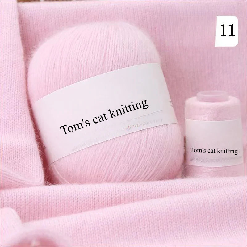 Cashmere thread hand-woven medium and thick wool ball DIY scarf hand-woven baby wool ball thread