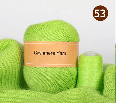 hand-woven thread 21s/3 medium and thick high-matching cashmere yarn, knitted wool ball