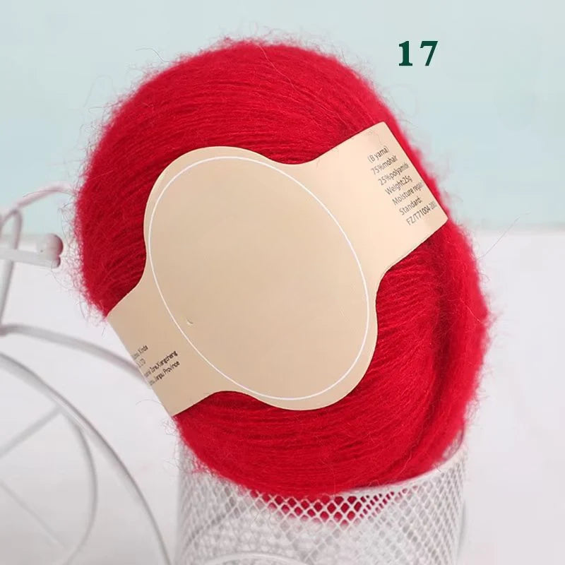 South African baby horse hair wool ball fine hand-woven DIY scarf shawl scarf sweater thread