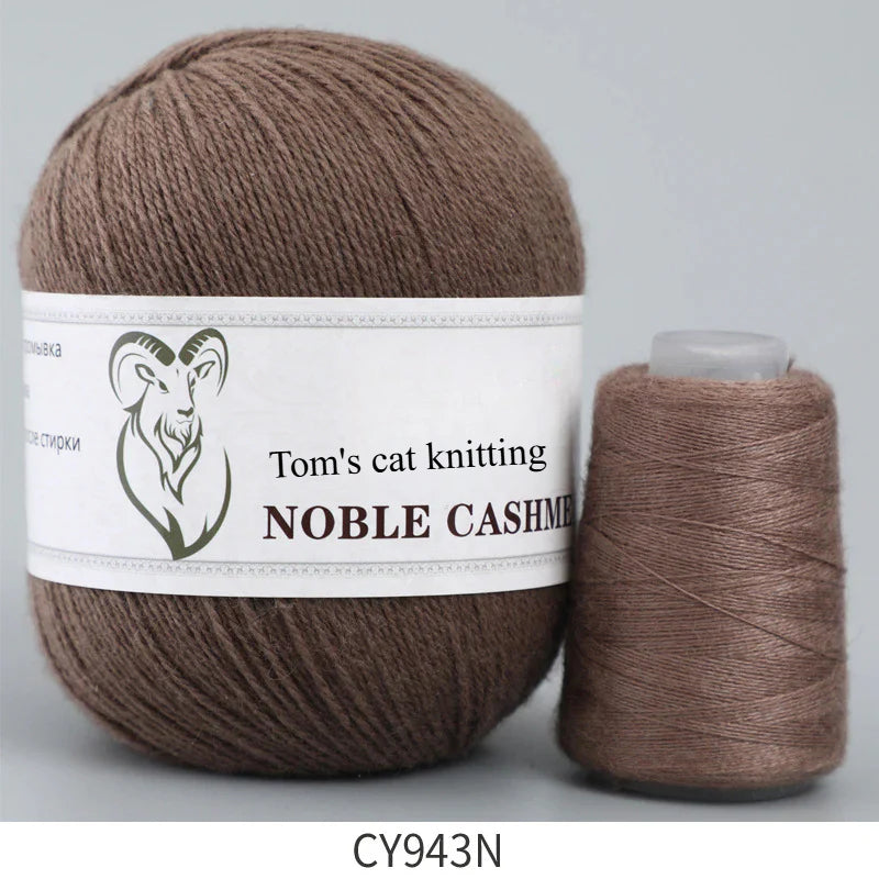 High-grade cashmere thread, medium and rough hand-knitted 16 three-strand wool, autumn and winter wool blended
