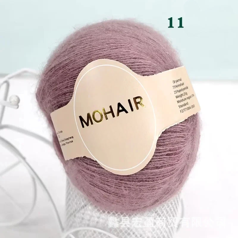 South Africa Super Young Angola Thin Thread 25g High Content Wool Thread Handmade DIY Baby Doll Thread
