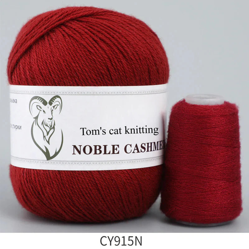High-grade cashmere thread, medium and rough hand-knitted 16 three-strand wool, autumn and winter wool blended