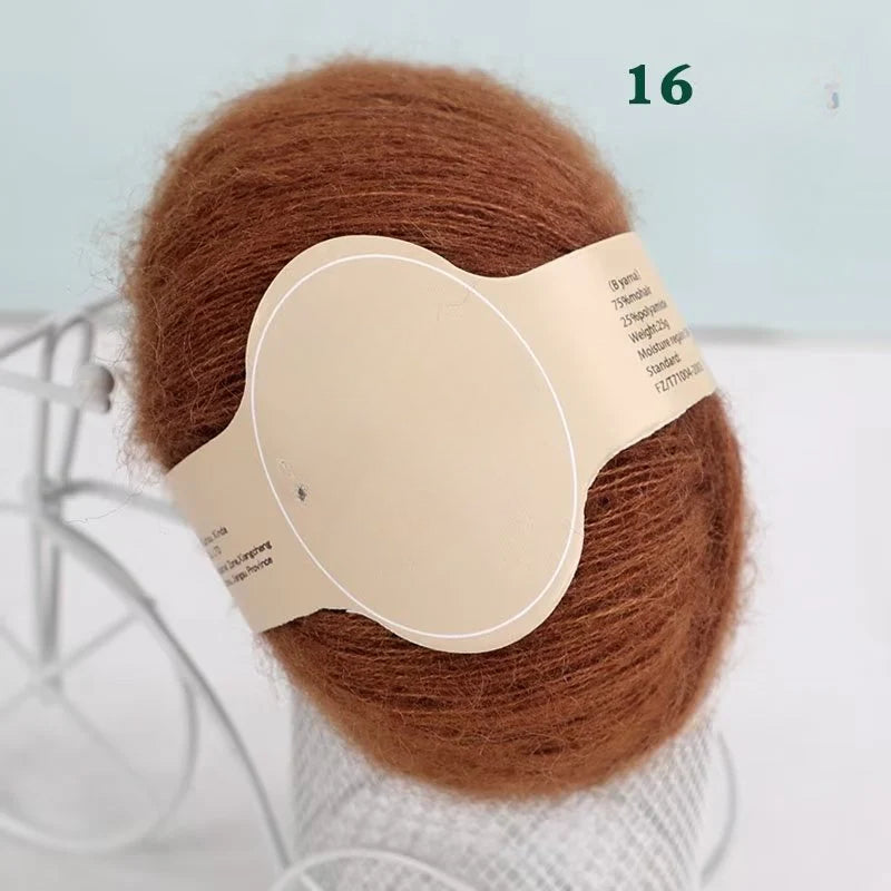 South African baby horse hair wool ball fine hand-woven DIY scarf shawl scarf sweater thread