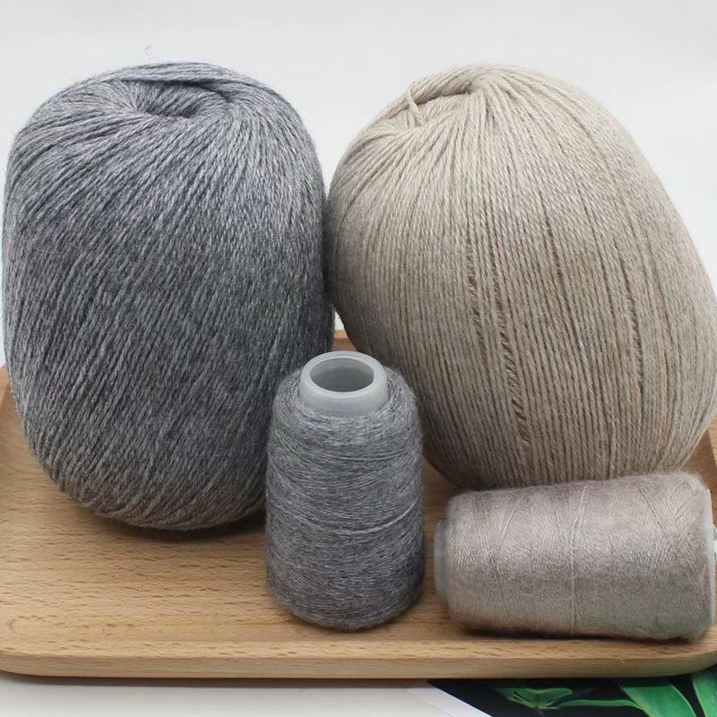 Hand-knitted sweater Mink thread White label treatment Special offer Baby children Rabbit wool cashmere sweater thread