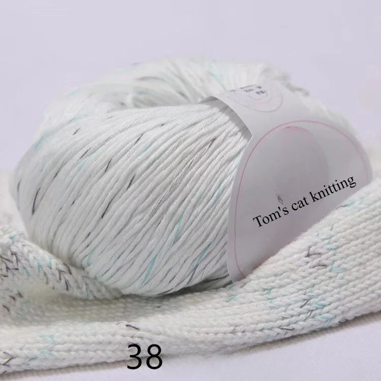 Pure cotton thread Milk cotton wool Cotton baby thread Children's baby wool Crochet thread Baby wool Skin-friendly knitting
