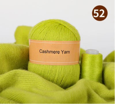 hand-woven thread 21s/3 medium and thick high-matching cashmere yarn, knitted wool ball