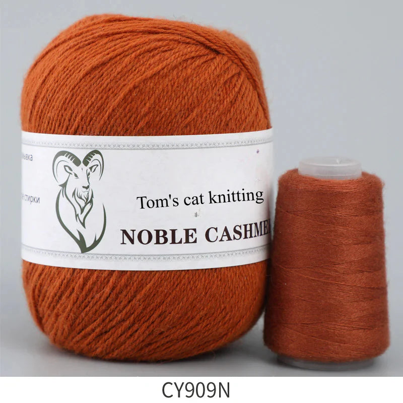 High-grade cashmere thread, medium and rough hand-knitted 16 three-strand wool, autumn and winter wool blended