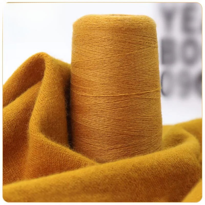 Two strands of cashmere thread, genuine cashmere thread 100 woven hand-woven scarf yarn, pure DIY wool