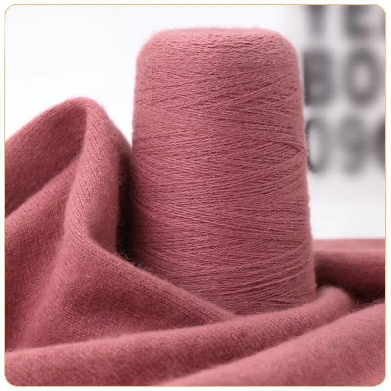 Two strands of cashmere thread, genuine cashmere thread 100 woven hand-woven scarf yarn, pure DIY wool