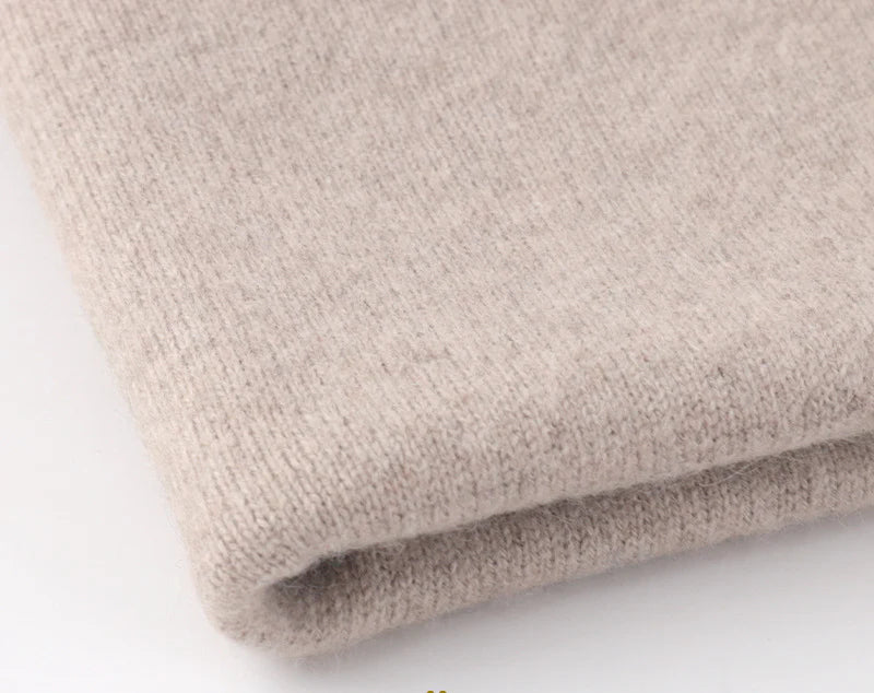 Mink wool, genuine cashmere wool, hand-woven medium and coarse wool, scarf thread, hand-woven DIY material package.