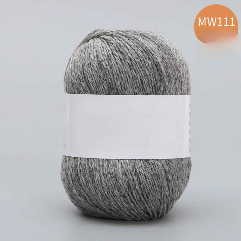 62 color 100% pure wool thread, Australian DIY14s/2 medium rough hand-knitted merino yarn