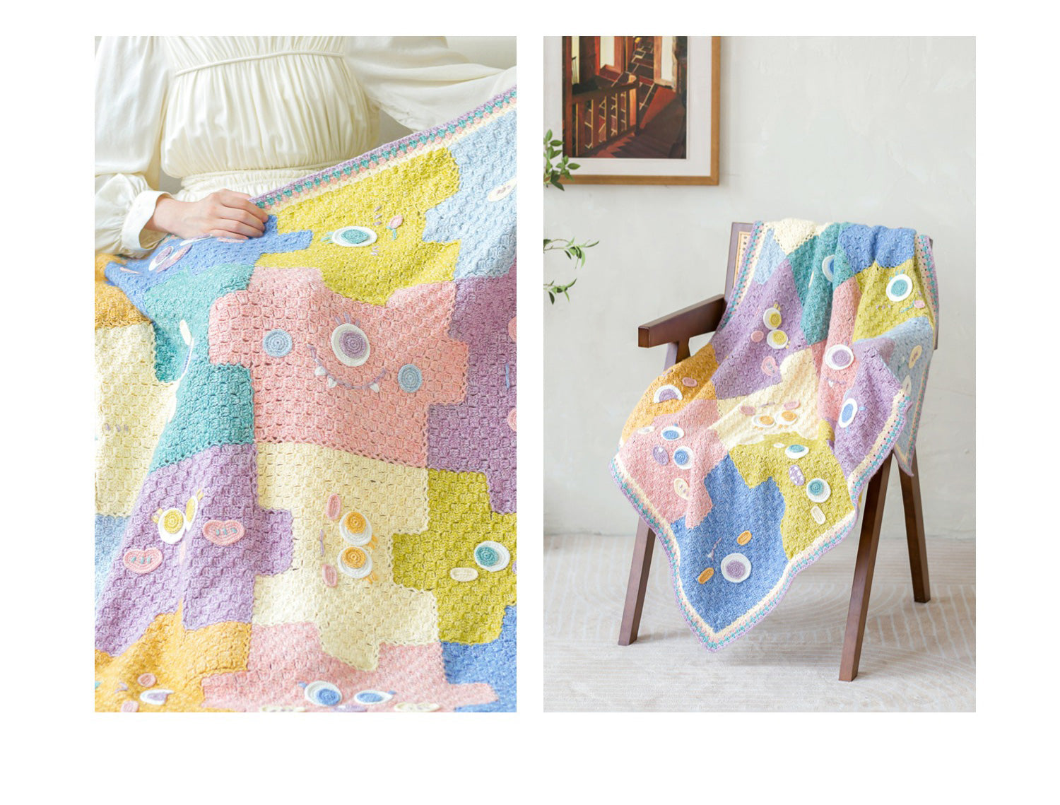 handmade   Blanket      Cotton thread   Special gift  baby blanket  knit blanket knit blanket pattern