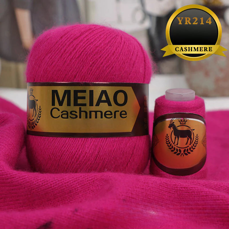 genuine high-end American and Australian platinum pure cashmere 6 + 6 boutique medium and rough hand-woven elastic sweater