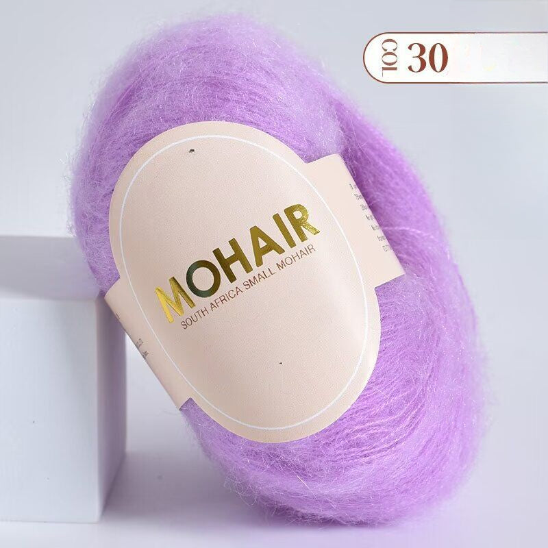 Wool thread hand-woven shawl cashmere wiring long hair fine wool ball
