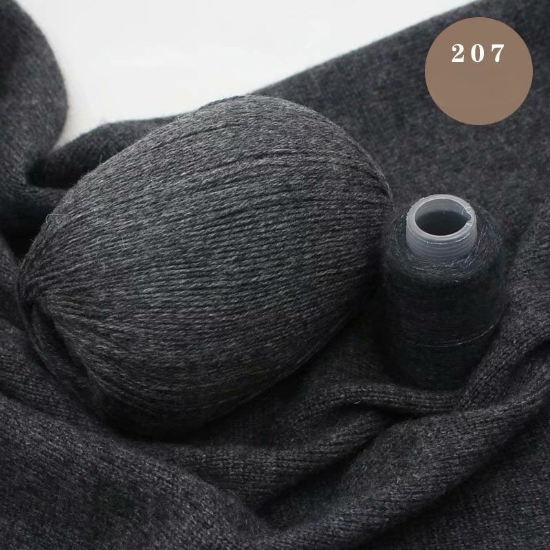 Fleece emperor 6 + 6 cashmere yarn woven hand knitted cashmere thread scarf thread hat significant other thread
