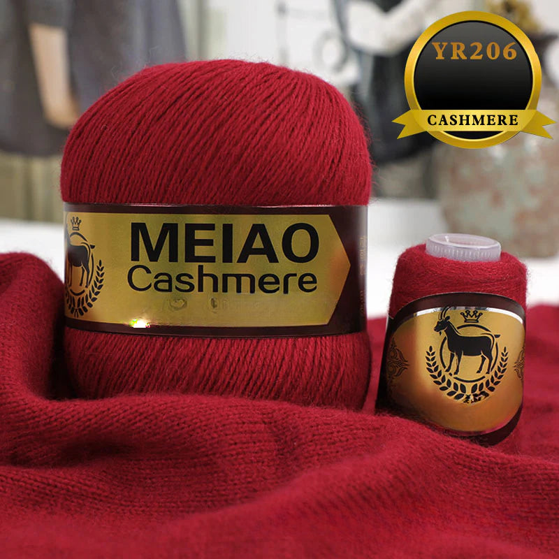 genuine high-end American and Australian platinum pure cashmere 6 + 6 boutique medium and rough hand-woven elastic sweater