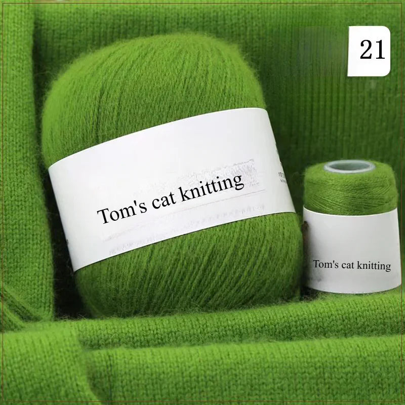 Cashmere thread hand-woven medium and thick wool ball DIY scarf hand-woven baby wool ball thread