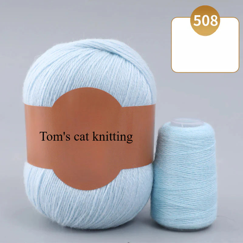 Soft gold, cashmere yarn,sales of medium and rough hand-woven yarn wool