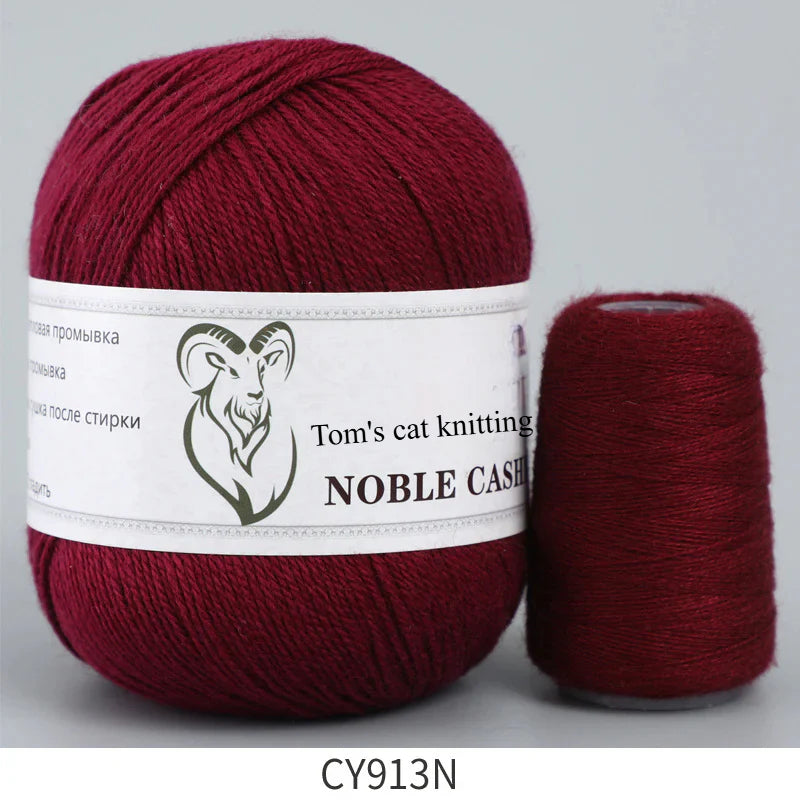 High-grade cashmere thread, medium and rough hand-knitted 16 three-strand wool, autumn and winter wool blended