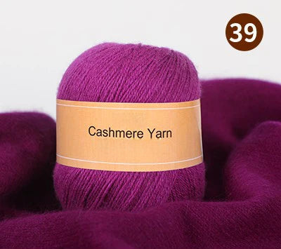 hand-woven thread 21s/3 medium and thick high-matching cashmere yarn, knitted wool ball