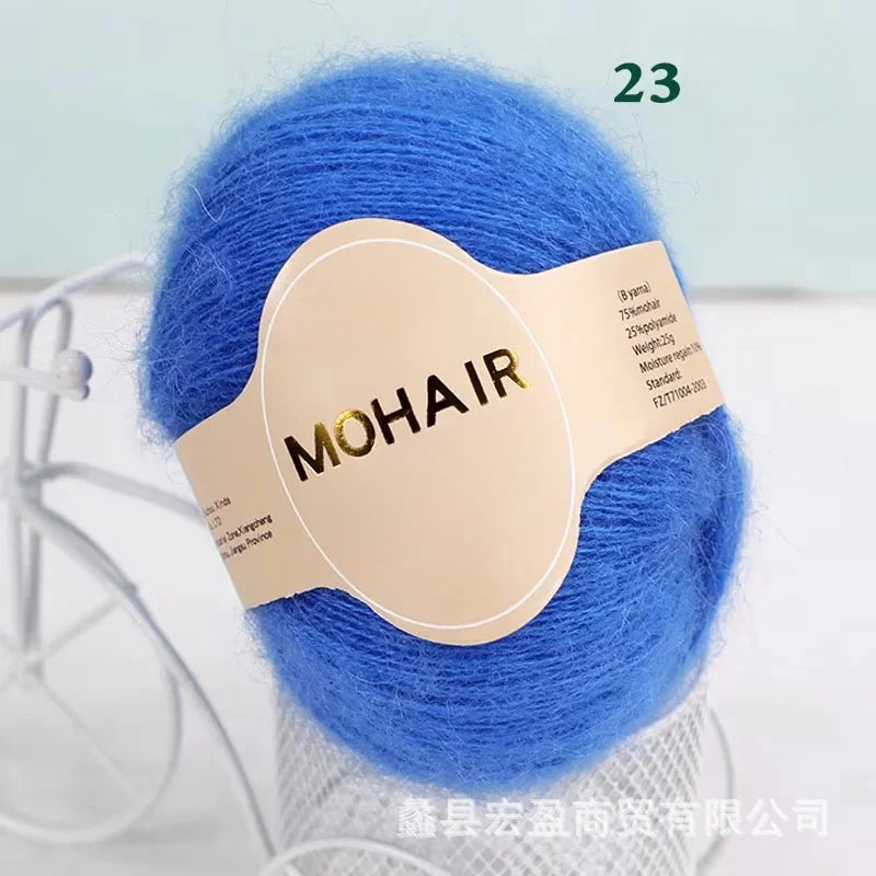 South Africa Super Young Angola Thin Thread 25g High Content Wool Thread Handmade DIY Baby Doll Thread