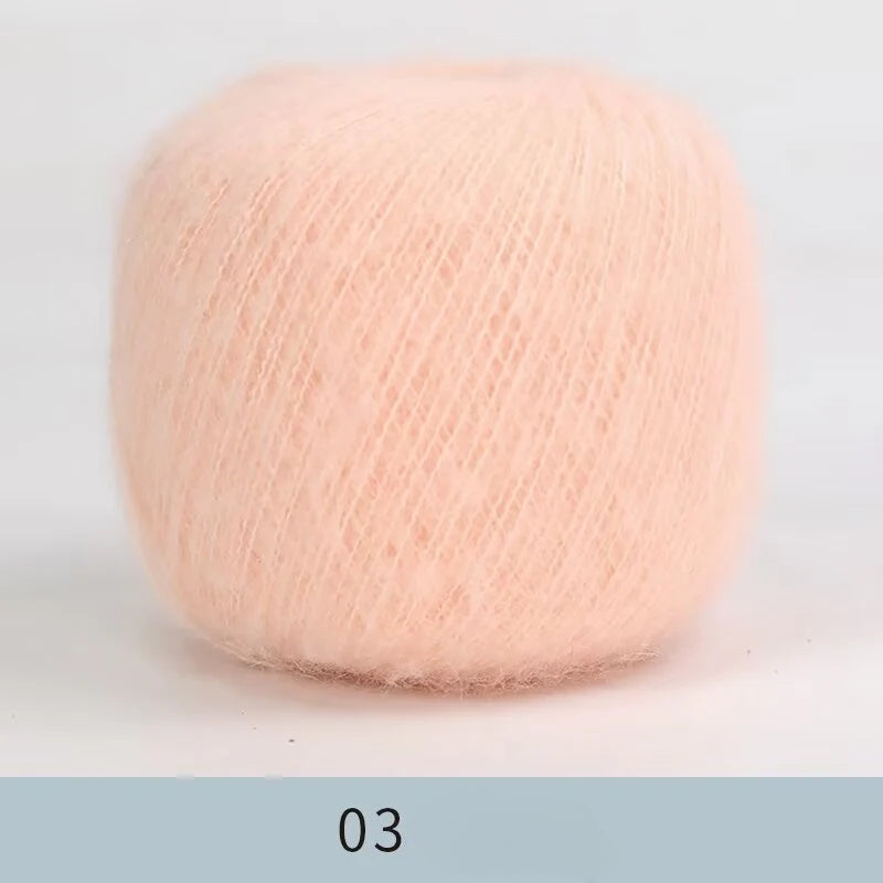 Whole wool lace wool thread fine wool cashmere hand-woven thread mohair soft fine wool thread
