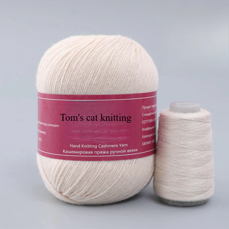 Classic cashmere thread 48 colors 16s/3 medium rough hand knitted cashmere