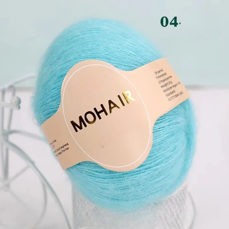 South Africa Super Young Angola Thin Thread 25g High Content Wool Thread Handmade DIY Baby Doll Thread