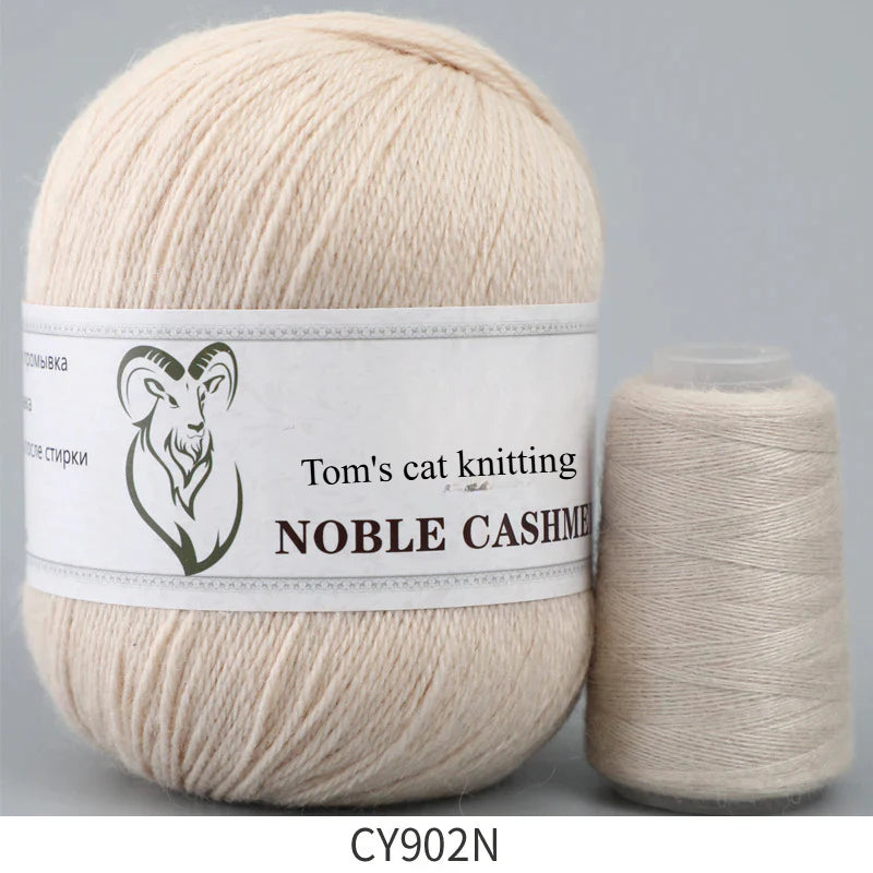 High-grade cashmere thread, medium and rough hand-knitted 16 three-strand wool, autumn and winter wool blended