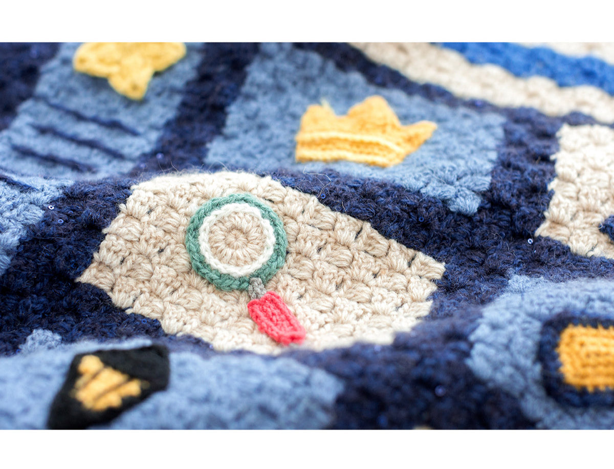 Knit handmade   Blanket    The Little Prince