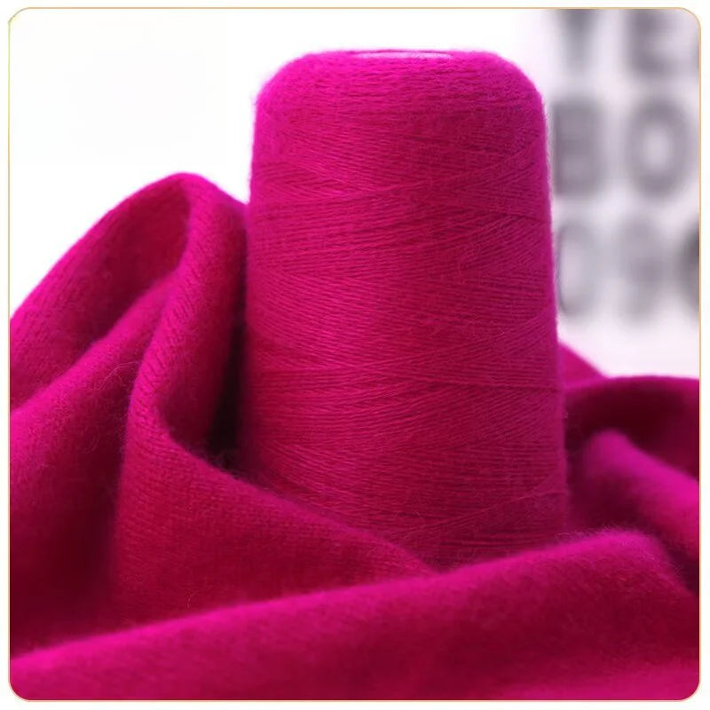 Two strands of cashmere thread, genuine cashmere thread 100 woven hand-woven scarf yarn, pure DIY wool