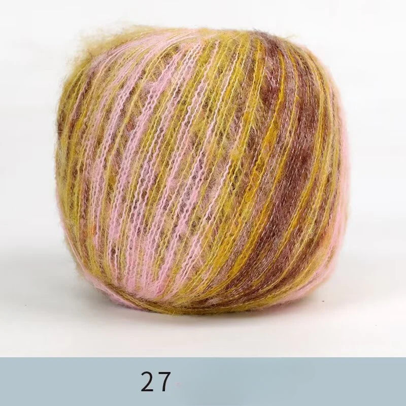 Whole wool lace wool thread fine wool cashmere hand-woven thread mohair soft fine wool thread
