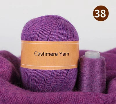 hand-woven thread 21s/3 medium and thick high-matching cashmere yarn, knitted wool ball