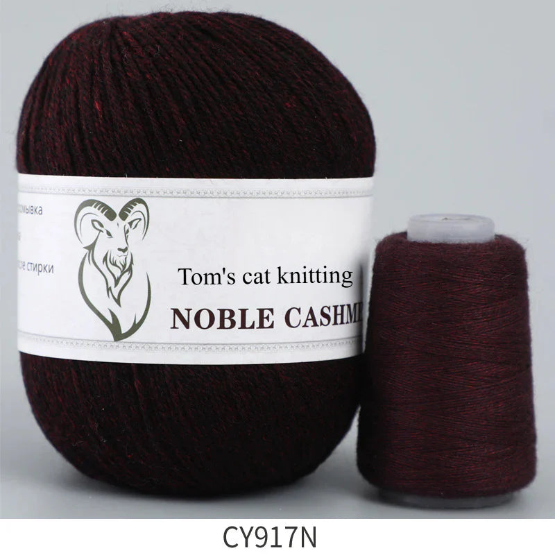 High-grade cashmere thread, medium and rough hand-knitted 16 three-strand wool, autumn and winter wool blended