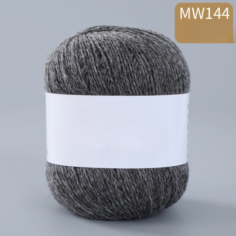 62 color 100% pure wool thread, Australian DIY14s/2 medium rough hand-knitted merino yarn