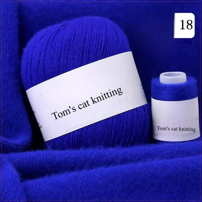 Cashmere thread hand-woven medium and thick wool ball DIY scarf hand-woven baby wool ball thread