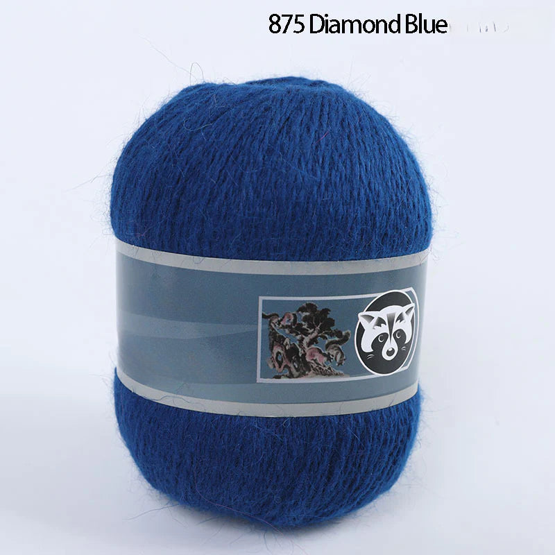 3 sets/bag, long-haired mink fleece yarn