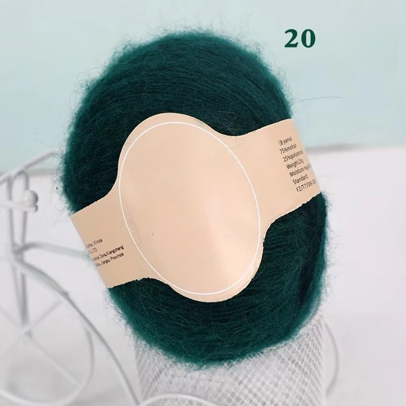 South African baby horse hair wool ball fine hand-woven DIY scarf shawl scarf sweater thread
