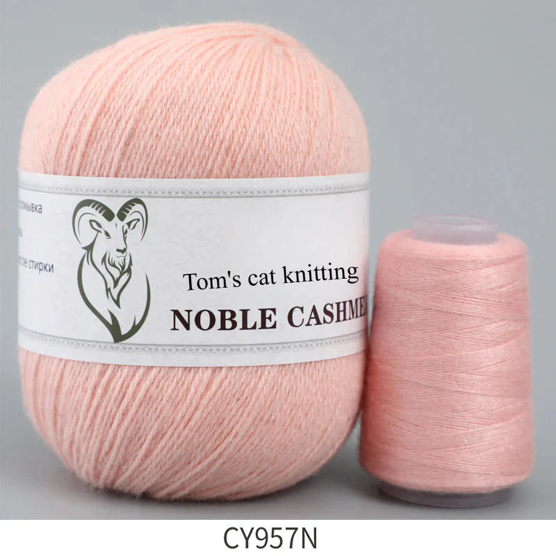 High-grade cashmere thread, medium and rough hand-knitted 16 three-strand wool, autumn and winter wool blended