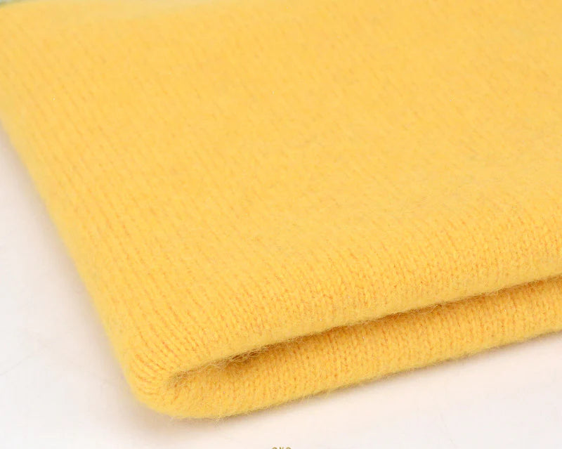 Mink wool, genuine cashmere wool, hand-woven medium and coarse wool, scarf thread, hand-woven DIY material package.