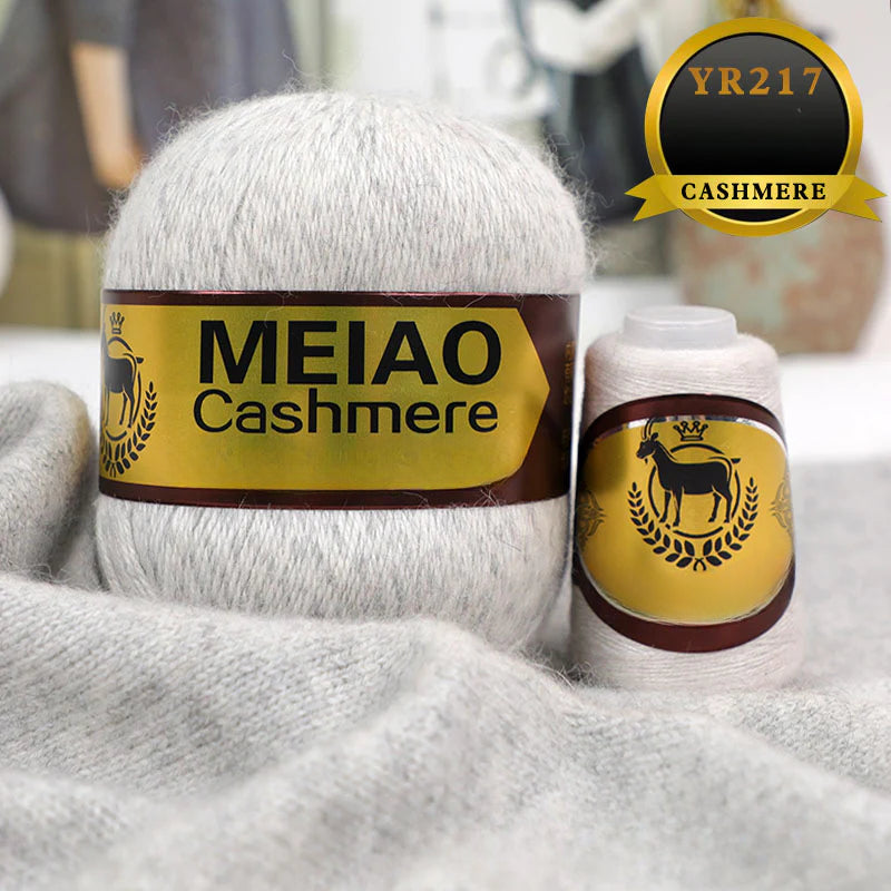 genuine high-end American and Australian platinum pure cashmere 6 + 6 boutique medium and rough hand-woven elastic sweater