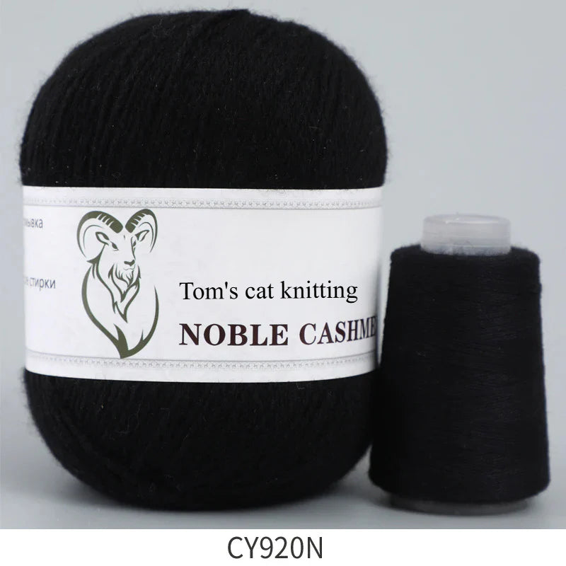High-grade cashmere thread, medium and rough hand-knitted 16 three-strand wool, autumn and winter wool blended